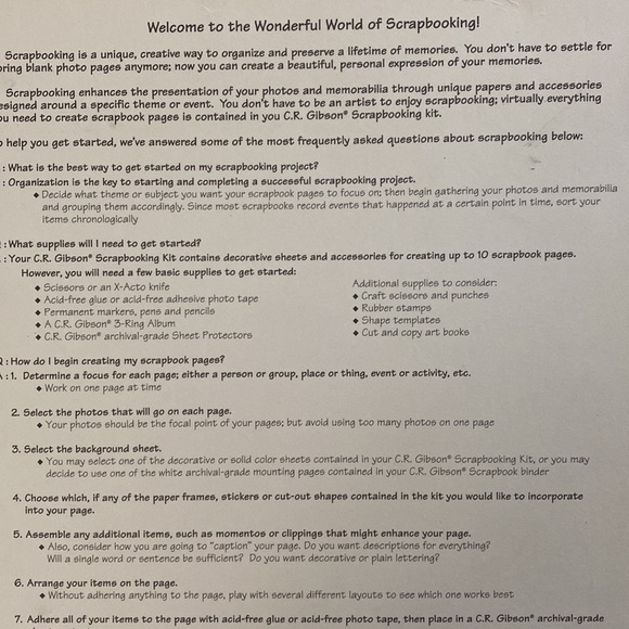 Christmas Scrapbooking Kit - Picture 2 of 3